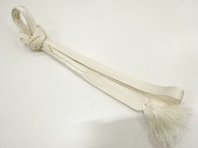 JAPANESE KIMONO / HANDTIED OBIJIME CORD